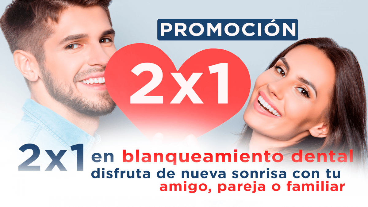 Promoción San Valentín en Sonrisalud: 2×1 en Blanqueamiento Dental