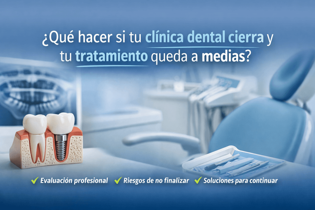Qué hacer si tu clínica dental cierra